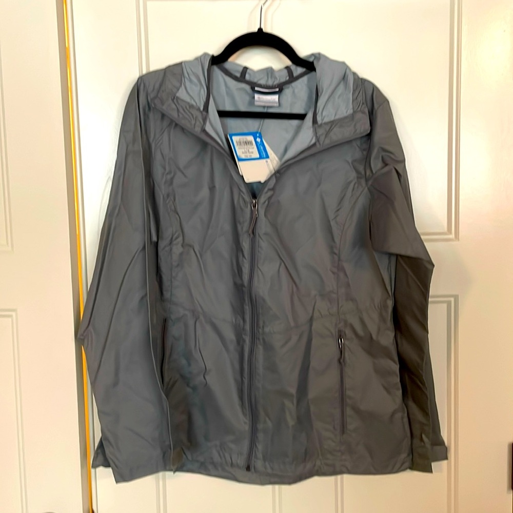NWT Columbia rain jacket. Women’s